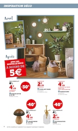 Prix et réduction Champignon dans le prospectus Super U en cours Offre Champignon dans le catalogue Super U du moment à la page 4