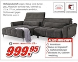 Wohnlandschaft Logan Angebote bei Möbel AS Singen für 999,95 €