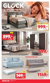 Schlafzimmer im Segmüller Prospekt in Schwabach Aktueller Segmüller Prospekt mit Schlafzimmer, "Glück gibt’s zum mitnehmen", Seite 6