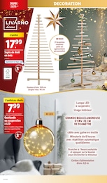 Offre Décoration Sapin Noël dans le catalogue Lidl du moment à la page 12