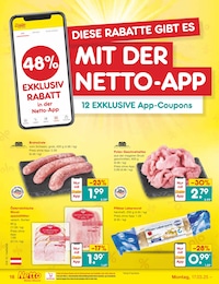 Netto Marken-Discount Bratwurst im Prospekt 