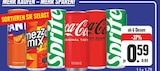 Aktuelles Fanta, Mezzo Mix, Sprite, Coca-Cola Original Taste, Coca-Cola Zero Sugar Angebot bei EDEKA in Aalen ab 0,59 €