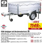 PKW-Anhänger mit Bordwandaufsatz „Basic plus 750“ Angebote von Stema bei toom Baumarkt Schorndorf für 1.149,00 €