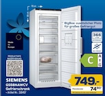 GS58NAWCV Gefrierschrank Angebote von Siemens bei EURONICS Bergkamen für 749,00 €
