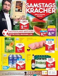 Freiberger Pils Angebot & Preis im aktuellen Netto Marken-Discount Prospekt Freiberger Pils Angebot im aktuellen Netto Marken-Discount Prospekt auf Seite 56