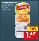 Zwiebelmettwurst im Angebot bei Netto Marken-Discount in Marl Zwiebelmettwurst Angebote von Zimbo bei Netto Marken-Discount Marl für 1,49 €