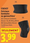 Ceinture lombaire - CRIVIT - Lidl Ceinture lombaire - CRIVIT à 3,99 € dans le catalogue Lidl