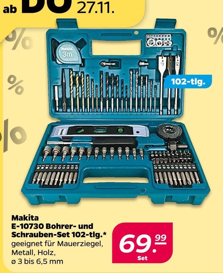 E-10730 Bohrer- und Schrauben-Set