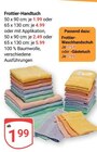 Frottier-Handtuch im Angebot bei GLOBUS in Trier Frottier-Handtuch Angebote bei GLOBUS Trier für 0,59 €
