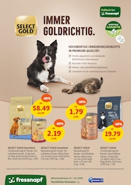 Fressnapf Hundefutter im Prospekt 