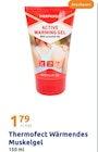 Wärmendes Muskelgel im Angebot bei Action in Paderborn Wärmendes Muskelgel Angebote von Thermofect bei Action Paderborn für 1,79 €