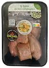 Découpe de lapin mariné Thym citron - Ets Ribot - Super U à Martigues Découpe de lapin mariné Thym citron - Ets Ribot en promo chez Super U Martigues à 11,49 €