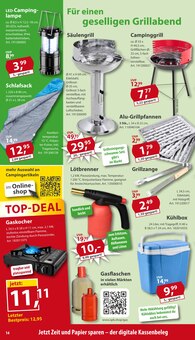 Schlafsack im Sonderpreis Baumarkt Prospekt "... da, wo die kleinen Preise Party machen!" mit 20 Seiten (Bielefeld)