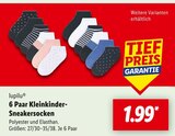6 Paar Kleinkinder-Sneakersocken im Angebot bei Lidl in Münster 6 Paar Kleinkinder-Sneakersocken Angebote von lupilu bei Lidl Münster für 1,99 €