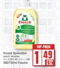 Spülmittel Angebote von Frosch bei EDEKA Berlin für 1,49 €