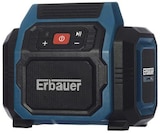 Enceinte bluetooth Erbauer 18V (sans batterie) - Erbauer dans le catalogue Castorama