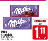 Schokolade Angebote von Milka bei EDEKA Straubing für 1,11 €