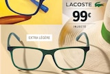 E.Leclerc Aydoilles - Promo Lacoste Promo Lacoste à 99,00 € dans le catalogue E.Leclerc à Aydoilles