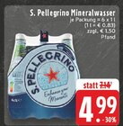 Mineralwasser im Angebot bei EDEKA in Coesfeld Mineralwasser Angebote von S. Pellegrino bei EDEKA Coesfeld für 4,99 €