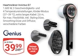 Haartrockner Invictus D7 Angebote von Genius bei GLOBUS Bochum für 39,99 €
