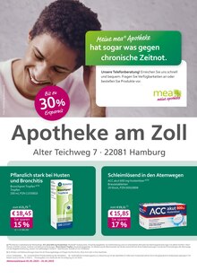 Aktueller mea - meine apotheke Prospekt für Hamburg mit  Seiten