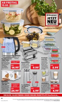 Wasserkocher im aktuellen Kaufland Prospekt (Braunschweig) Wasserkocher im Kaufland Prospekt "KNĂśLLER" mit 61 Seiten (Braunschweig)