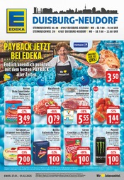 Aktueller EDEKA Prospekt mit Hackfleisch, "Aktuelle Angebote", Seite 1