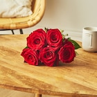 Bouquet de 5 roses Equateur en promo chez Carrefour Ajaccio à 7,99 €