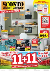 Aktueller Sconto SB Möbel & Einrichtung Prospekt in Radebeul und Umgebung, "KÜCHEN SPEZIAL" mit 8 Seiten, 10.06.2026 - 14.07.2026