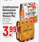 Hefeweizen naturtrüb oder Weizen Mix bei Trinkgut im Wuppertal Prospekt für 3,99 €