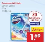 WC-Stein im Angebot bei Netto Marken-Discount in Frankfurt WC-Stein Angebote von Domestos bei Netto Marken-Discount Frankfurt für 1,69 €