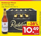 Pilsner Angebote von Radeberger bei Netto Marken-Discount Eberswalde für 10,49 €