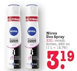 Deo Spray Black & White Invisible Clear XXL im Angebot bei E center in Wiesbaden Deo Spray Black & White Invisible Clear XXL Angebote von Nivea bei E center Wiesbaden für 3,19 €