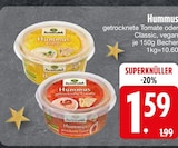 Hummus getrocknete Tomate oder Hummus Classic von Alnatura im aktuellen EDEKA Prospekt für 1,59 €