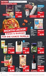 Pizza im Kaufland Prospekt UNSERE MEGA ANGEBOTE auf S. 12