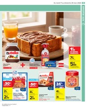 Nutella Angebote im Prospekt "PETIT DÉJEUNER" von Carrefour Market auf Seite 17