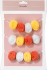 dm-drogerie markt - Pompom-Girlande rot/weiß/gelb (80 cm) Angebot im Prospekt Pompom-Girlande rot/weiß/gelb (80 cm) bei dm-drogerie markt im Prospekt "" für 3,95 €