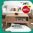 Table basse dans le catalogue Maxi Bazar