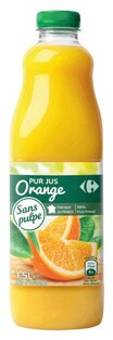 Jus D'orange - Carrefour - Carrefour Jus D'orange - Carrefour dans le catalogue Carrefour "Maintenant et moins cher !"