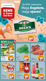 REWE Prospekt "Dein Markt" für Lüneburg, 34 Seiten, 29.09.2025 - 04.10.2025