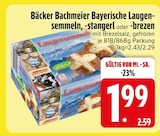 Bayerische Laugengebäck von Bäcker Bachmeier im aktuellen EDEKA Prospekt für 1,99 €