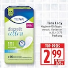 Lady discreet ultra Normal von Tena für 2,99 € bei EDEKA im Angebot Lady discreet ultra Normal von Tena im aktuellen EDEKA Prospekt
