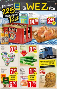 Bier im WEZ Prospekt "Die WEZette" mit 18 Seiten (Minden)