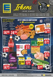EDEKA Prospekt für Krefeld mit 25 Seiten EDEKA Prospekt für Krefeld: "Aktuelle Angebote", 25 Seiten, 15.06.2026 - 20.06.2026