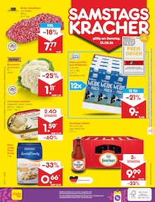 Rindfleisch im Netto Marken-Discount Prospekt "Aktuelle Angebote" mit 76 Seiten (Bremerhaven)