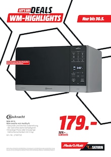 Mikrowelle im MediaMarkt Saturn Prospekt "LET’S GO! DEALS" mit 24 Seiten (Wuppertal)