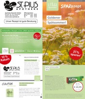 Aktueller LINDA Premiumapotheke Apotheken Prospekt in Lenting und Umgebung, "Aktuelle Angebote" mit 3 Seiten, 01.09.2025 - 30.09.2025
