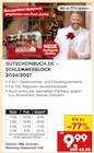 Aktuelles Gutscheinbuch.De Schlemmerblock 2026/2027 7 Stk. Angebot bei Netto Marken-Discount in Duisburg ab 9,99 €