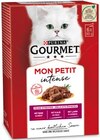 Mon Petit Intense mit Huhn Angebote von Purina Gourmet bei REWE Emden für 1,89 €