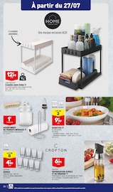 Vaisselle Angebote im Prospekt "LES ARRIVAGES D'ÉTÉ" von Aldi auf Seite 28